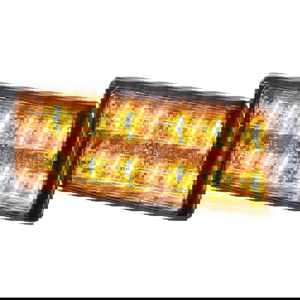 Emergency Light Assemblies; Light Assembly Type: Warning ; Voltage: 12 to 24 V dc; 12-24 V dc ; Mount Type: Surface ; Overall Width: 0.4in ; Overall Length: 5.3in ; Standards: SAE J845 Class 1;CAC Title 13